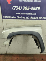 2003-2007 Chevrolet Silverado / Tahoe / Suburban 1500 2500 3500 HD LH Driver Side "Cateye" Front Fender - Pewter/Tan