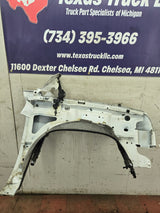 2003-2007 Chevrolet Silverado / Tahoe / Suburban 1500 2500 3500 HD LH Driver Side "Cateye" Front Fender - Summit White