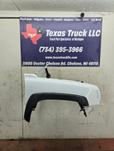 2003-2007 Chevrolet Silverado / Tahoe / Suburban 1500 2500 3500 HD RH Passenger Side "Cateye" Front Fender - Summit White