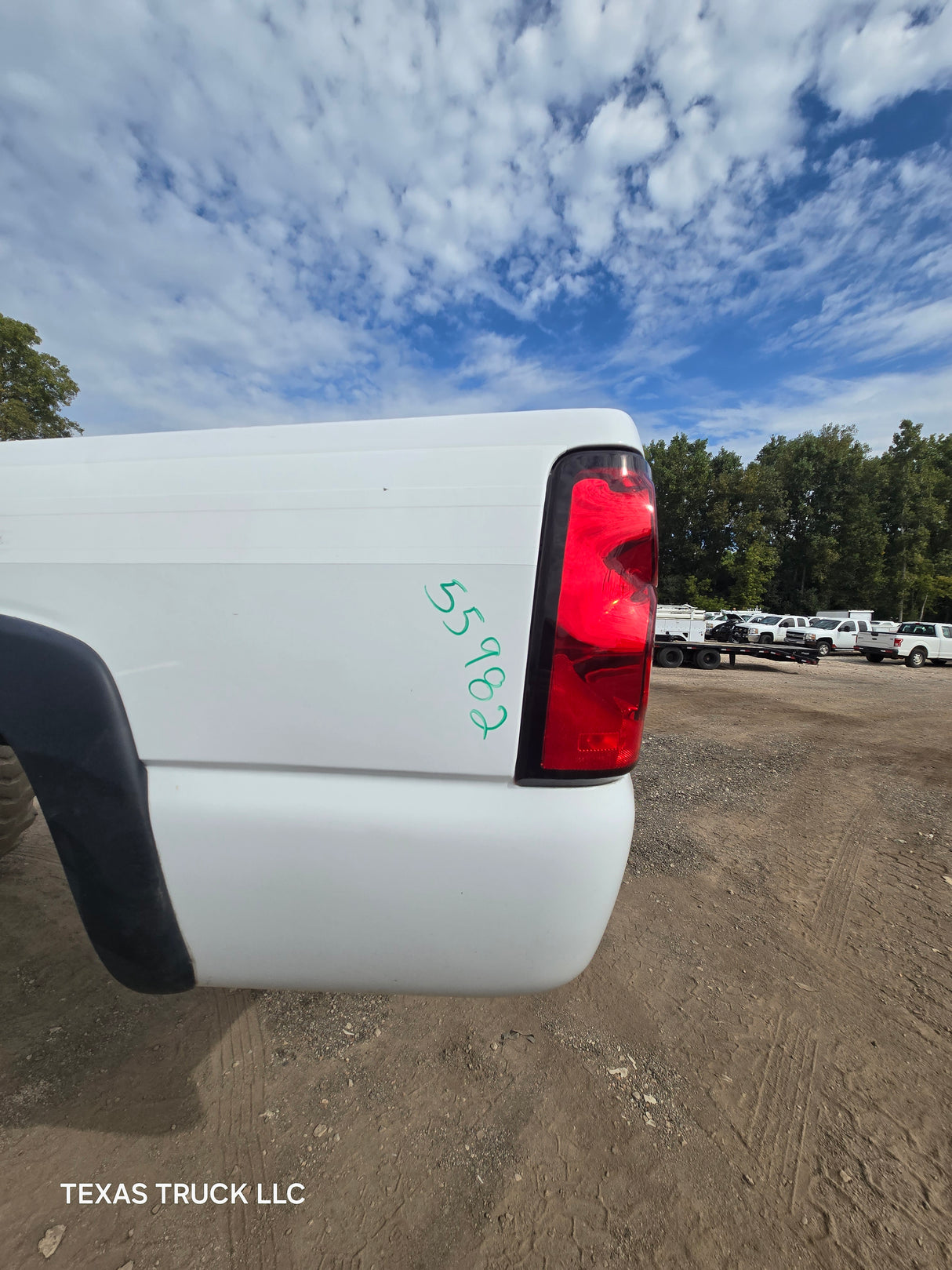 1999-2007 Chevrolet Silverado / GMC Sierra 1500 2500 3500 HD 8' Long Bed Truck Bed - Summit White