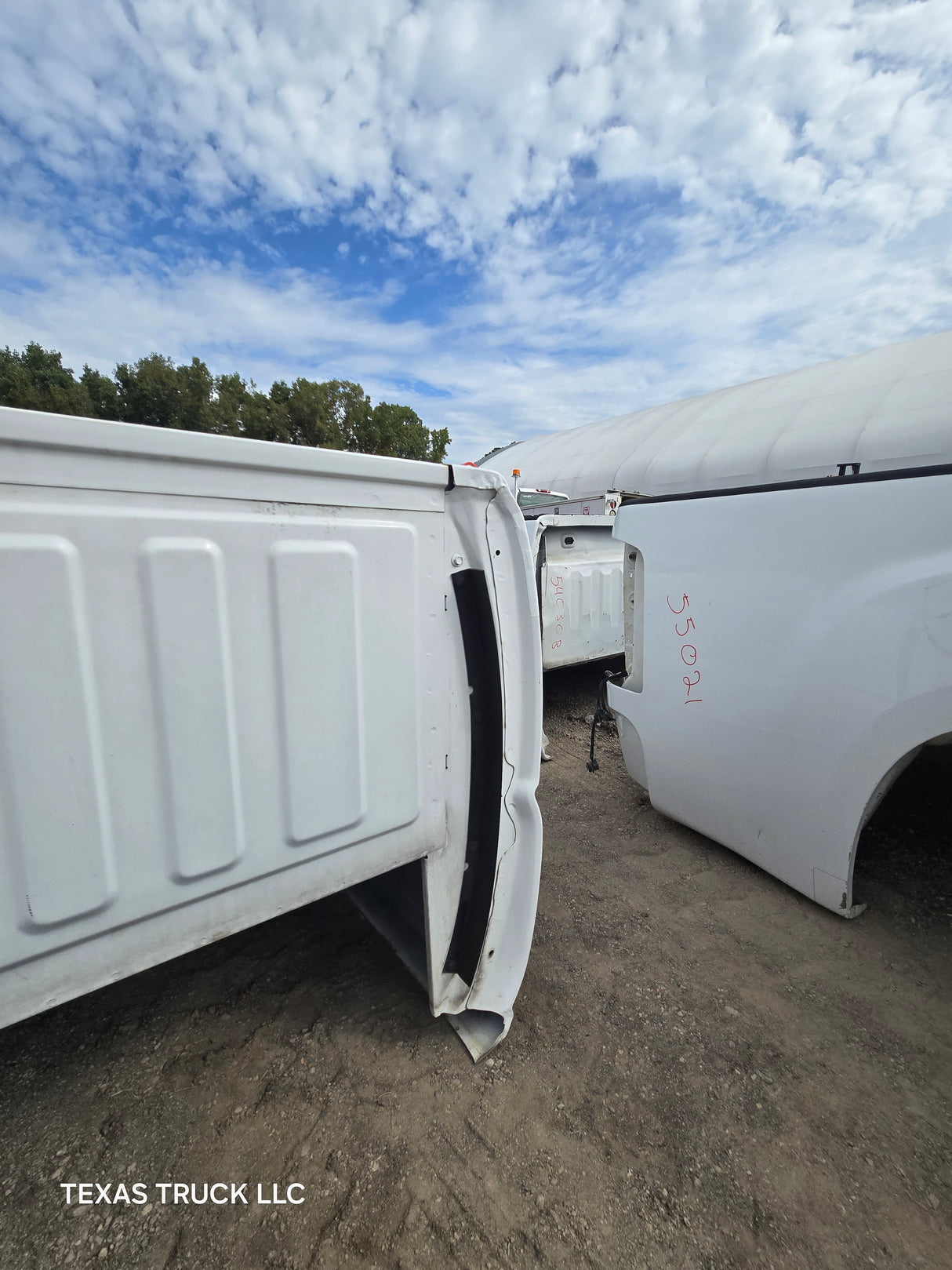 1999-2007 Chevrolet Silverado / GMC Sierra 1500 2500 3500 HD 8' Long Bed Truck Bed - Summit White