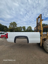 1999-2007 Chevrolet Silverado / GMC Sierra 1500 2500 3500 HD 8' Long Bed Truck Bed - Summit White