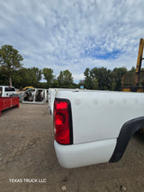 1999-2007 Chevrolet Silverado / GMC Sierra 1500 2500 3500 HD 8' Long Bed Truck Bed - Summit White