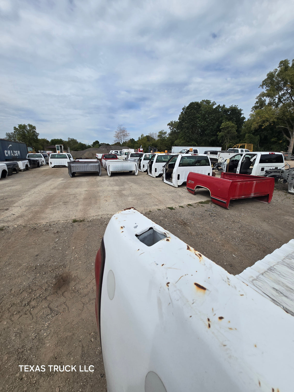 1999-2007 Chevrolet Silverado / GMC Sierra 1500 2500 3500 HD 8' Long Bed Truck Bed - Summit White