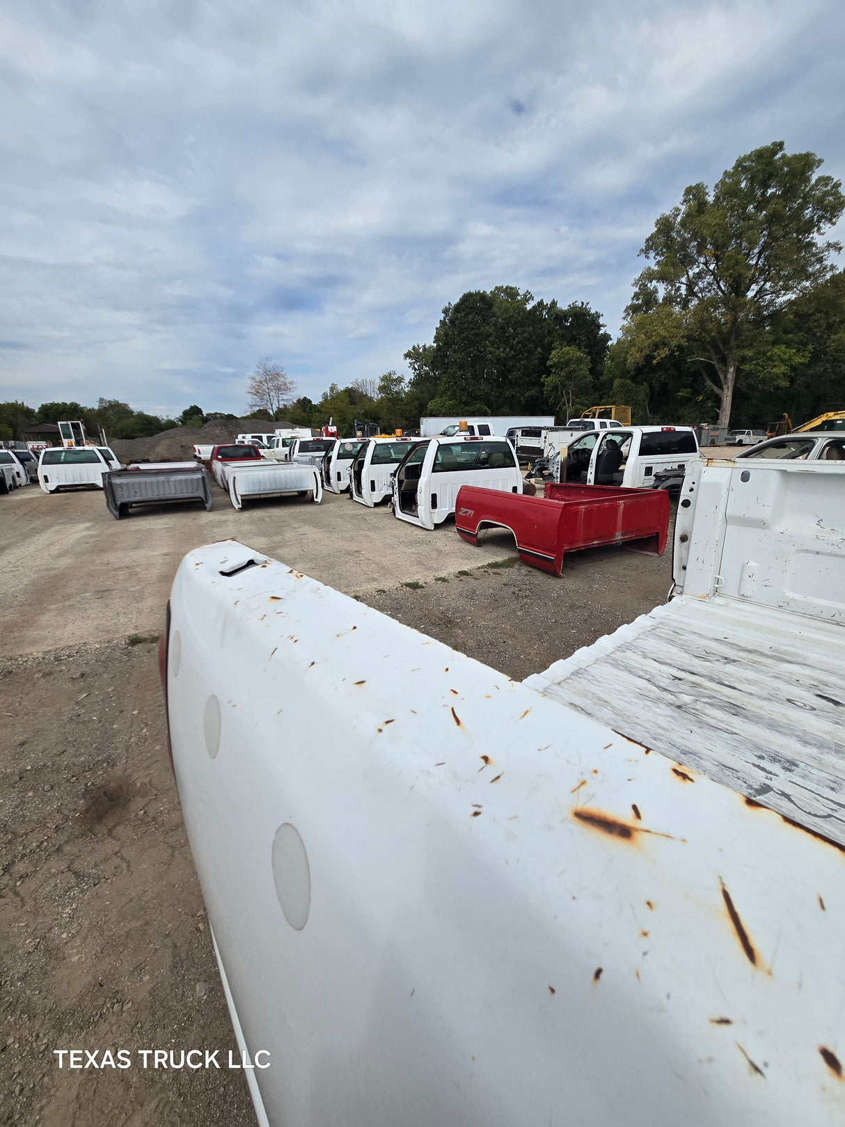 1999-2007 Chevrolet Silverado / GMC Sierra 1500 2500 3500 HD 8' Long Bed Truck Bed - Summit White