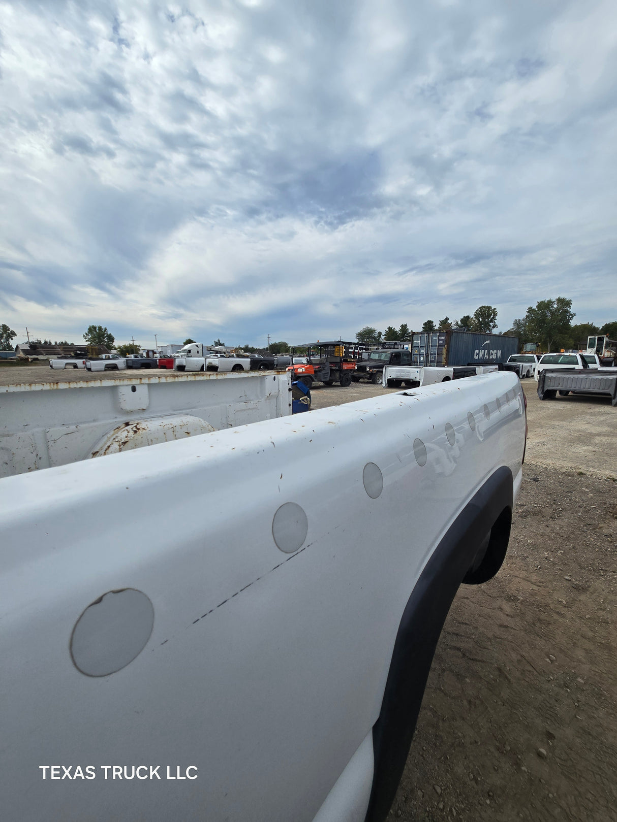 1999-2007 Chevrolet Silverado / GMC Sierra 1500 2500 3500 HD 8' Long Bed Truck Bed - Summit White