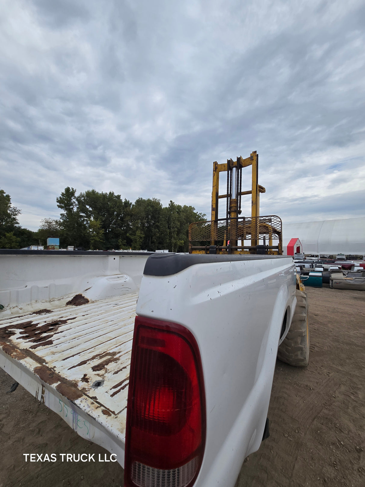 1999-2010 Ford F250 F350 Super Duty 8' Long Truck Bed - Oxford White