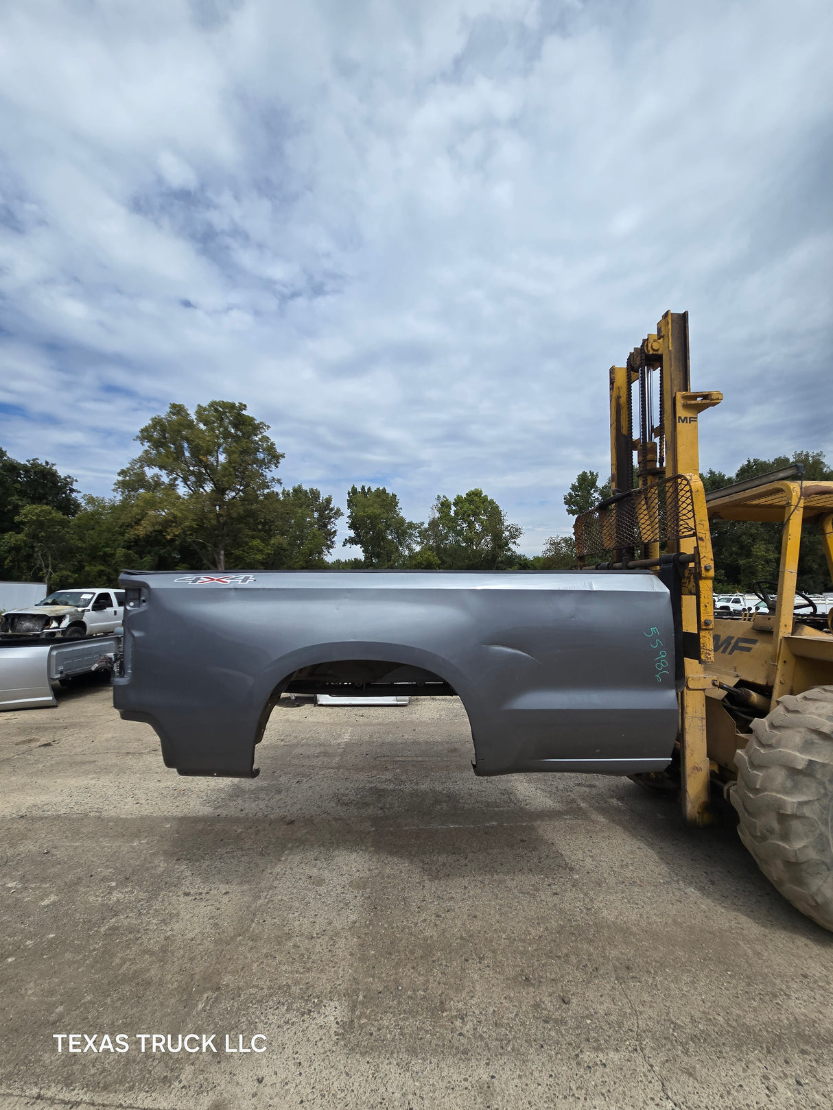 2019-2025 Chevrolet Silverado 1500 8' Long Truck Bed - Grey