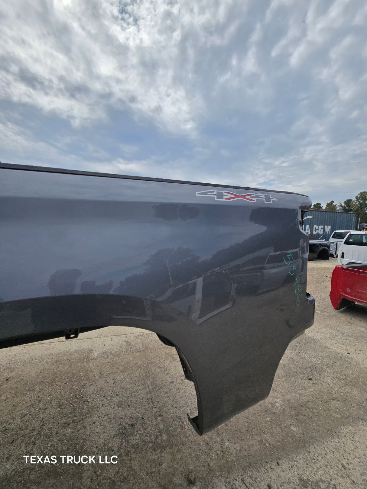 2019-2025 Chevrolet Silverado 1500 8' Long Truck Bed - Grey