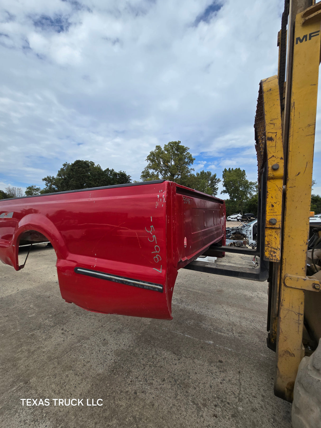1999-2010 Ford F250 F350 Super Duty 8' Long Truck Bed - Red