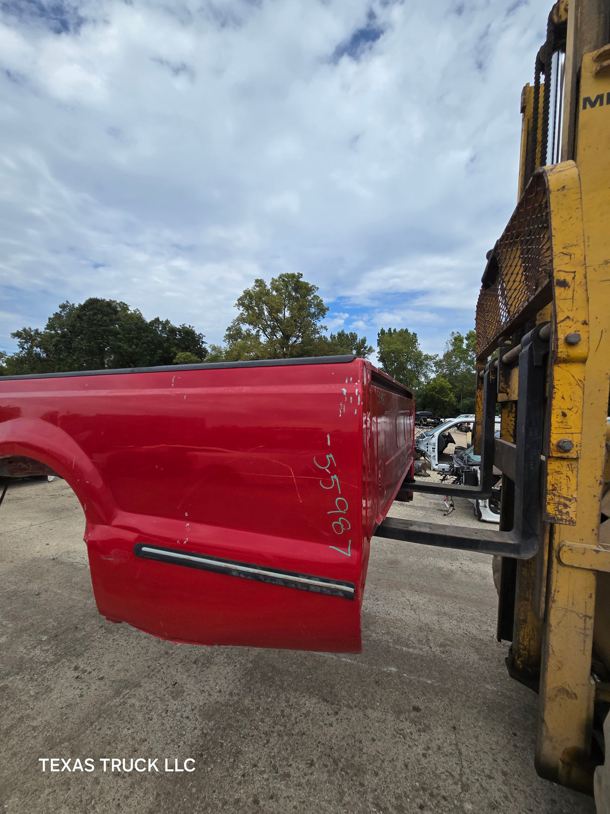 1999-2010 Ford F250 F350 Super Duty 8' Long Truck Bed - Red