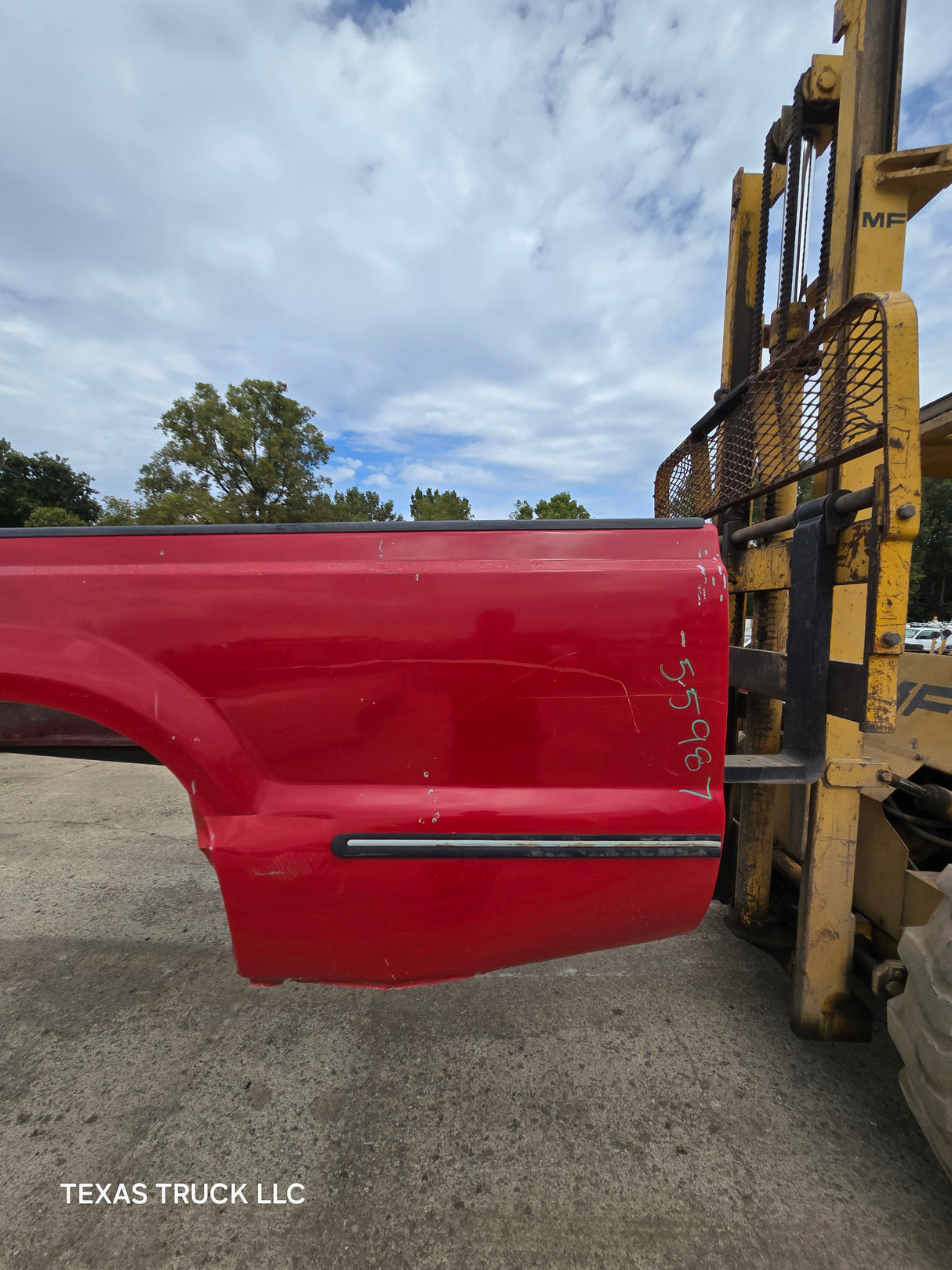 1999-2010 Ford F250 F350 Super Duty 8' Long Truck Bed - Red