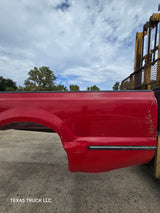 1999-2010 Ford F250 F350 Super Duty 8' Long Truck Bed - Red