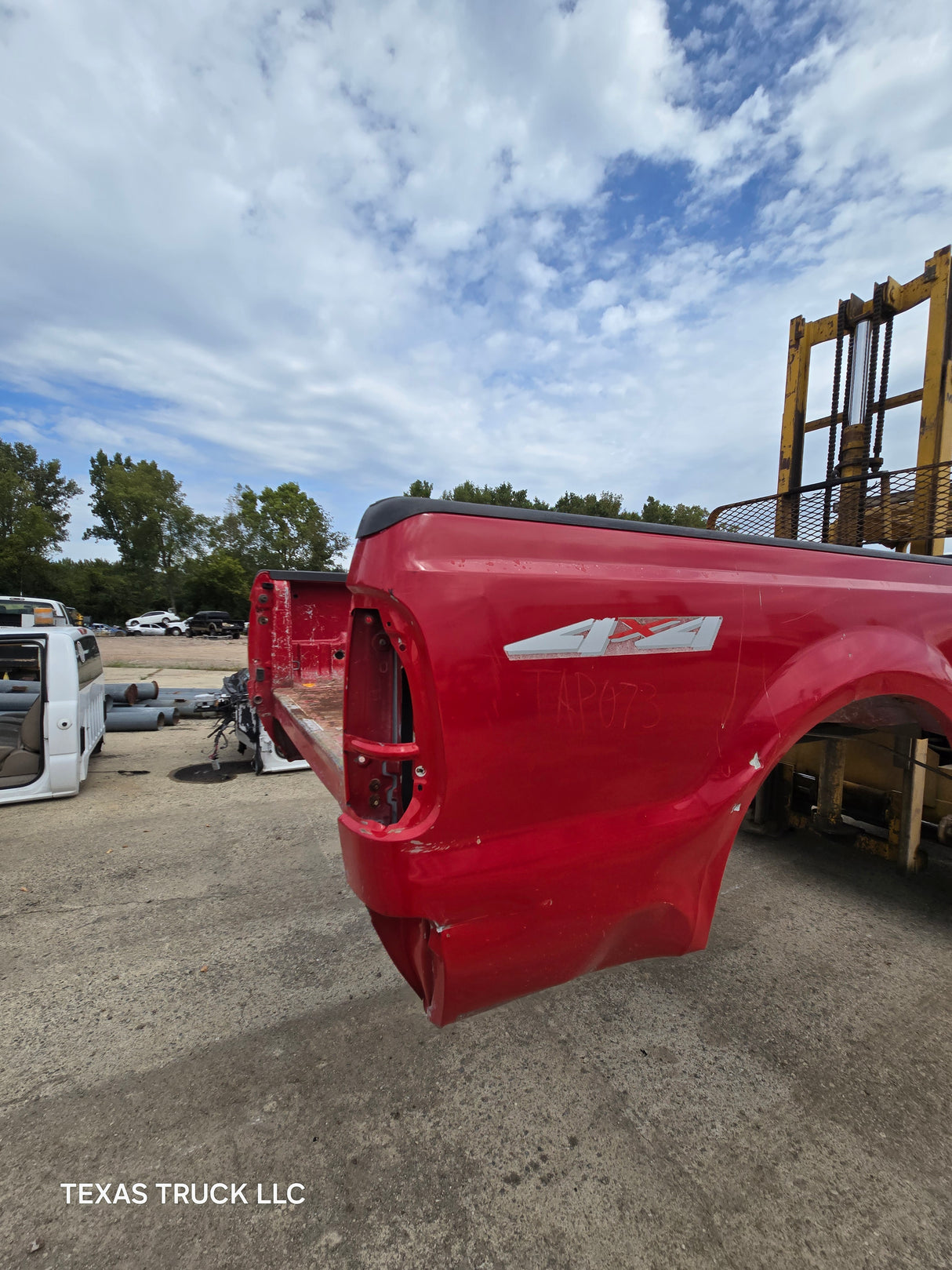 1999-2010 Ford F250 F350 Super Duty 8' Long Truck Bed - Red