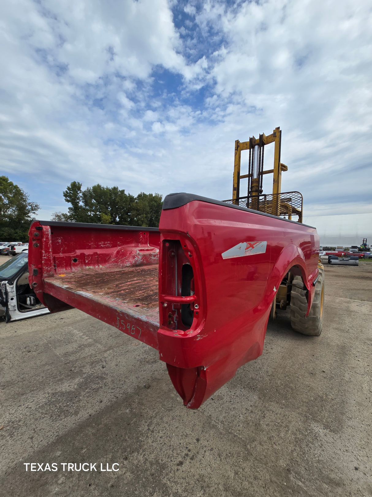 1999-2010 Ford F250 F350 Super Duty 8' Long Truck Bed - Red