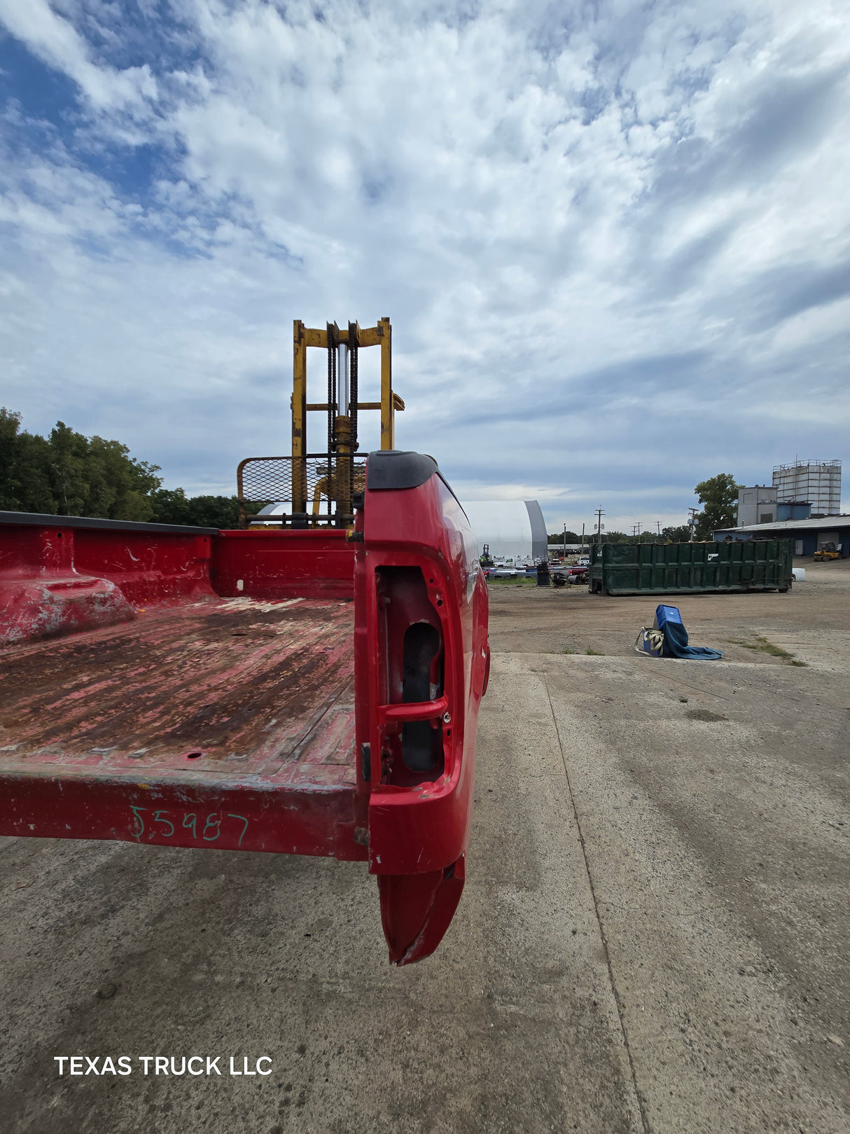 1999-2010 Ford F250 F350 Super Duty 8' Long Truck Bed - Red