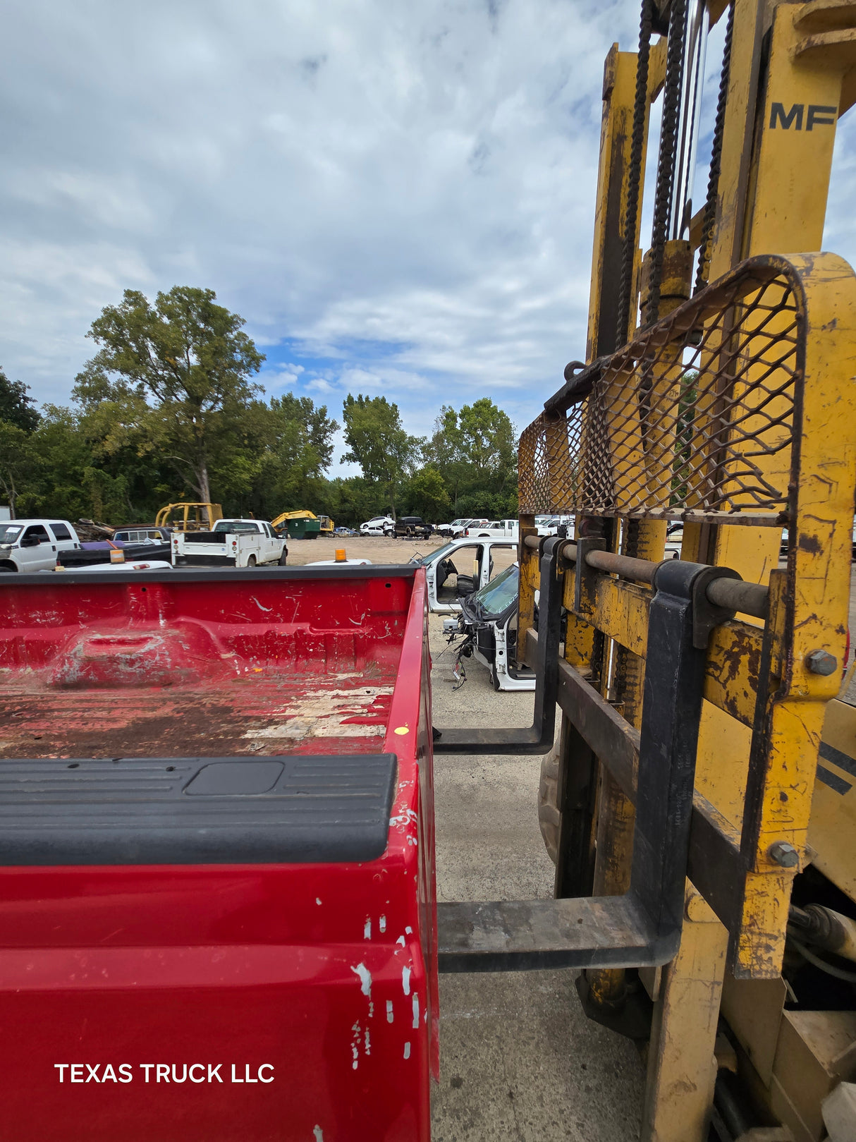 1999-2010 Ford F250 F350 Super Duty 8' Long Truck Bed - Red
