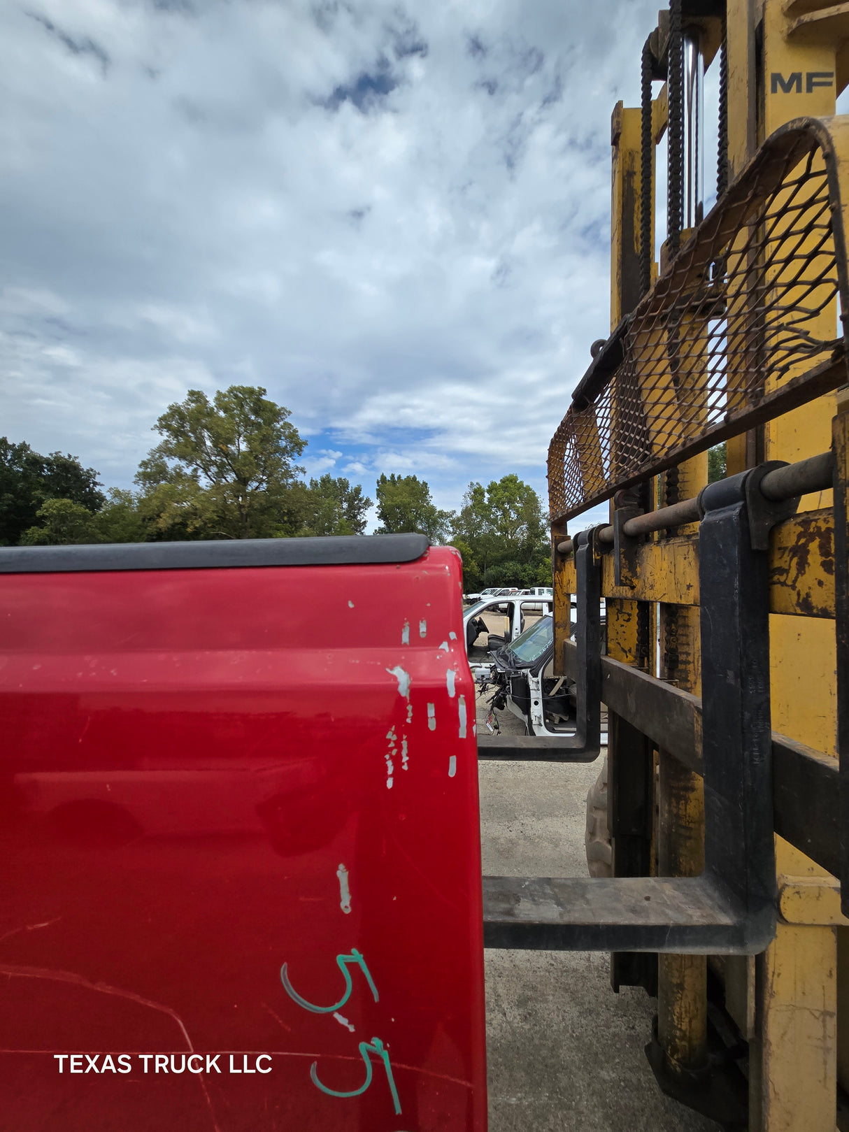 1999-2010 Ford F250 F350 Super Duty 8' Long Truck Bed - Red