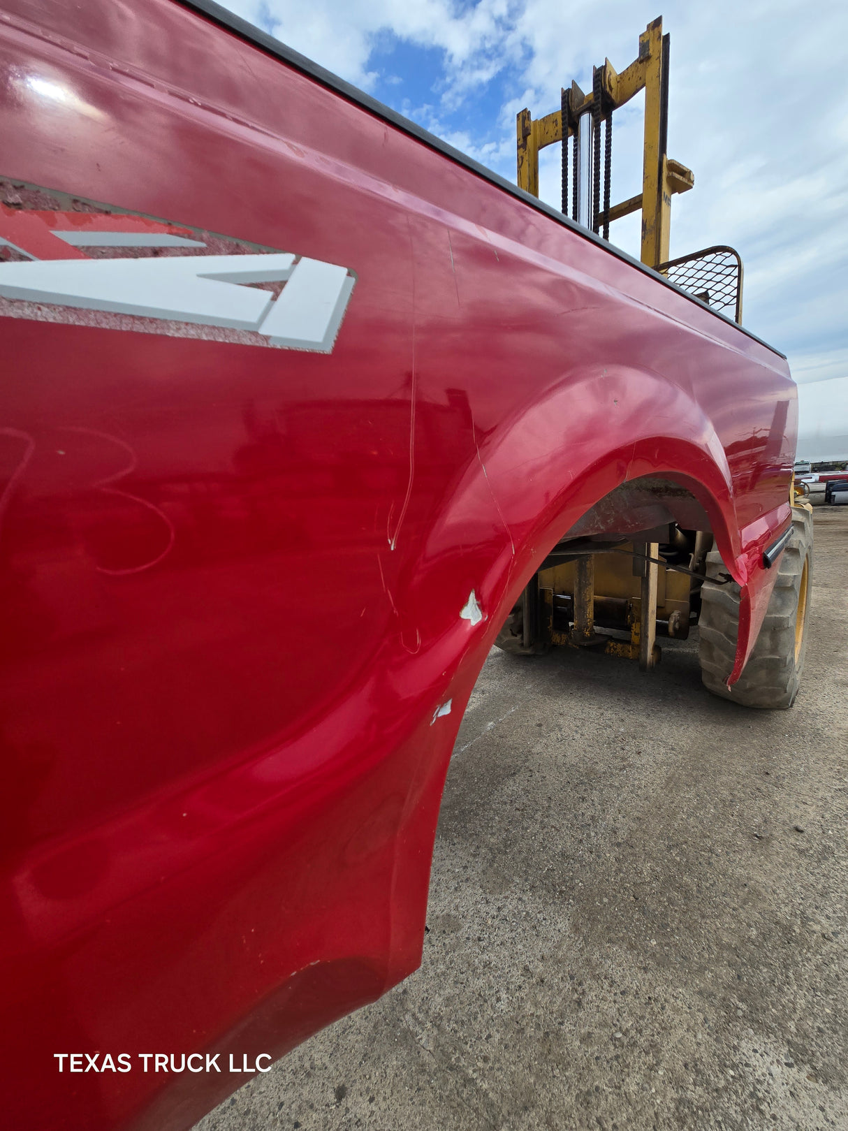 1999-2010 Ford F250 F350 Super Duty 8' Long Truck Bed - Red