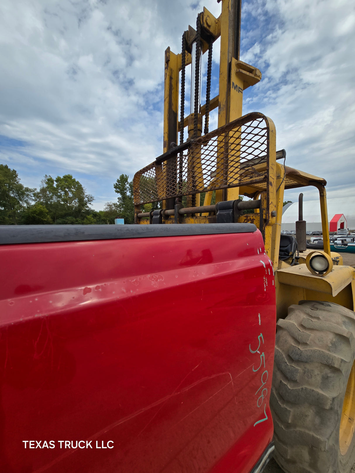 1999-2010 Ford F250 F350 Super Duty 8' Long Truck Bed - Red