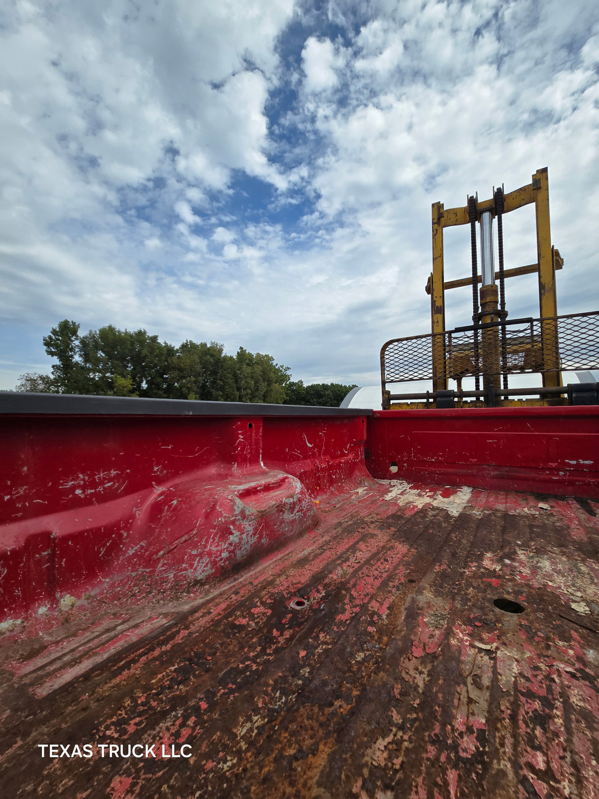 1999-2010 Ford F250 F350 Super Duty 8' Long Truck Bed - Red