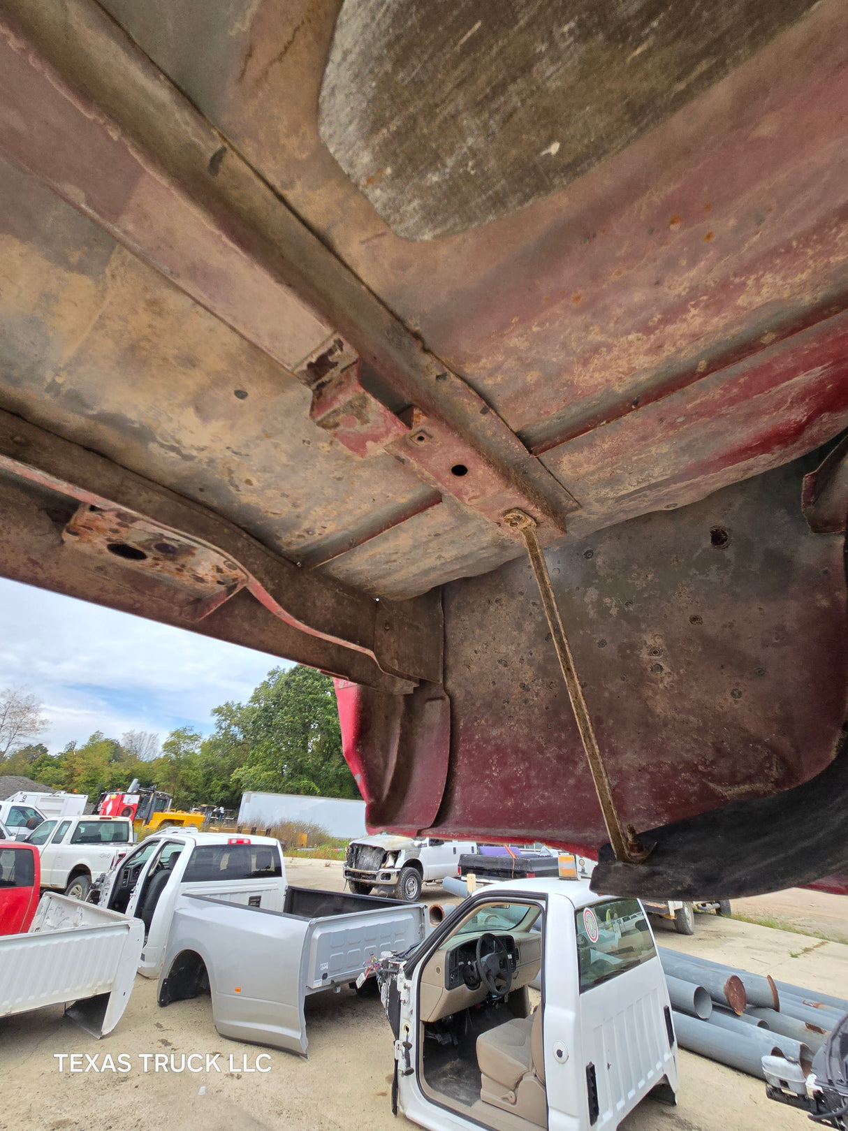 1999-2010 Ford F250 F350 Super Duty 8' Long Truck Bed - Red