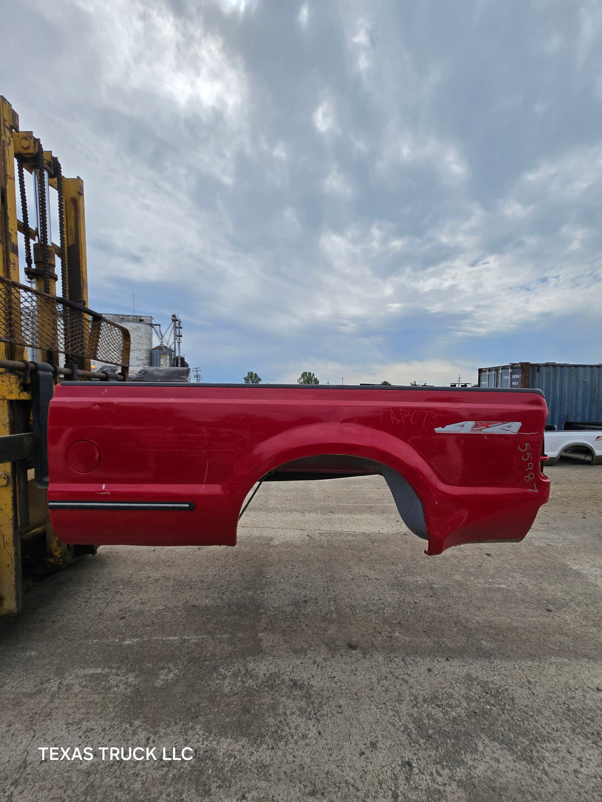 1999-2010 Ford F250 F350 Super Duty 8' Long Truck Bed - Red