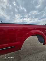 1999-2010 Ford F250 F350 Super Duty 8' Long Truck Bed - Red