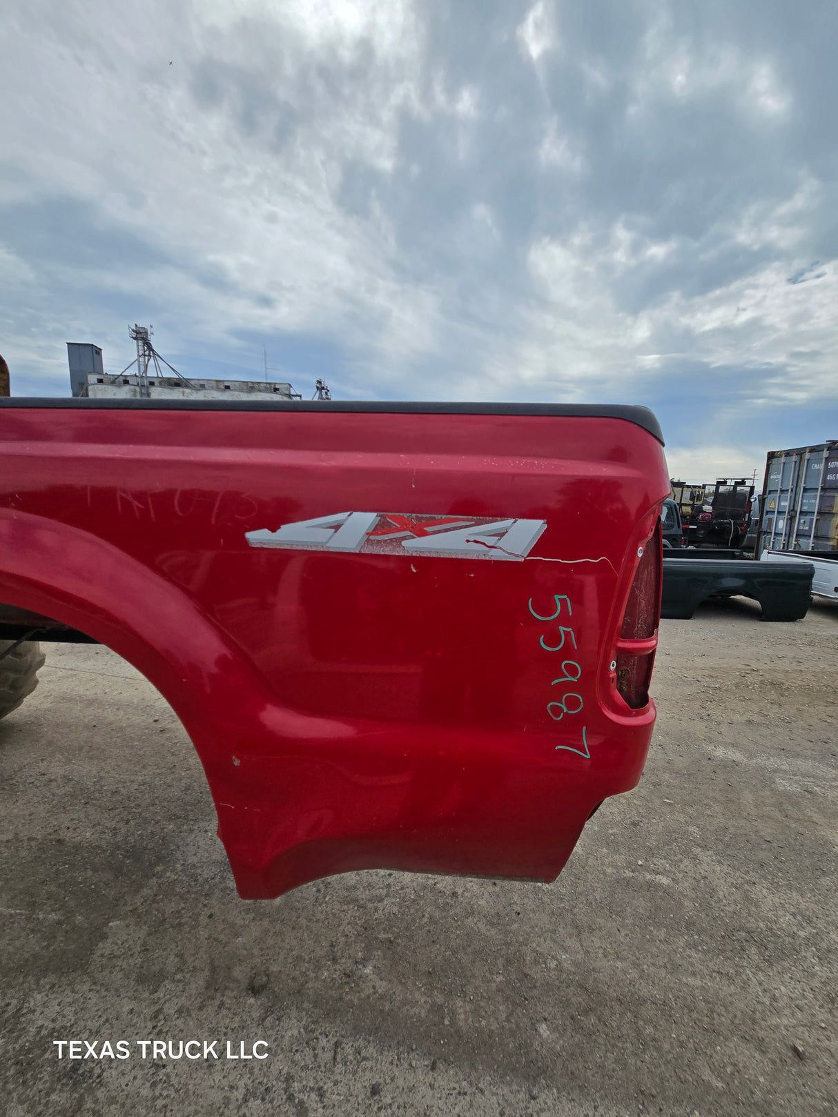 1999-2010 Ford F250 F350 Super Duty 8' Long Truck Bed - Red