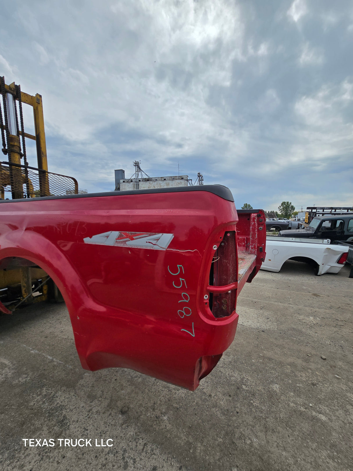 1999-2010 Ford F250 F350 Super Duty 8' Long Truck Bed - Red