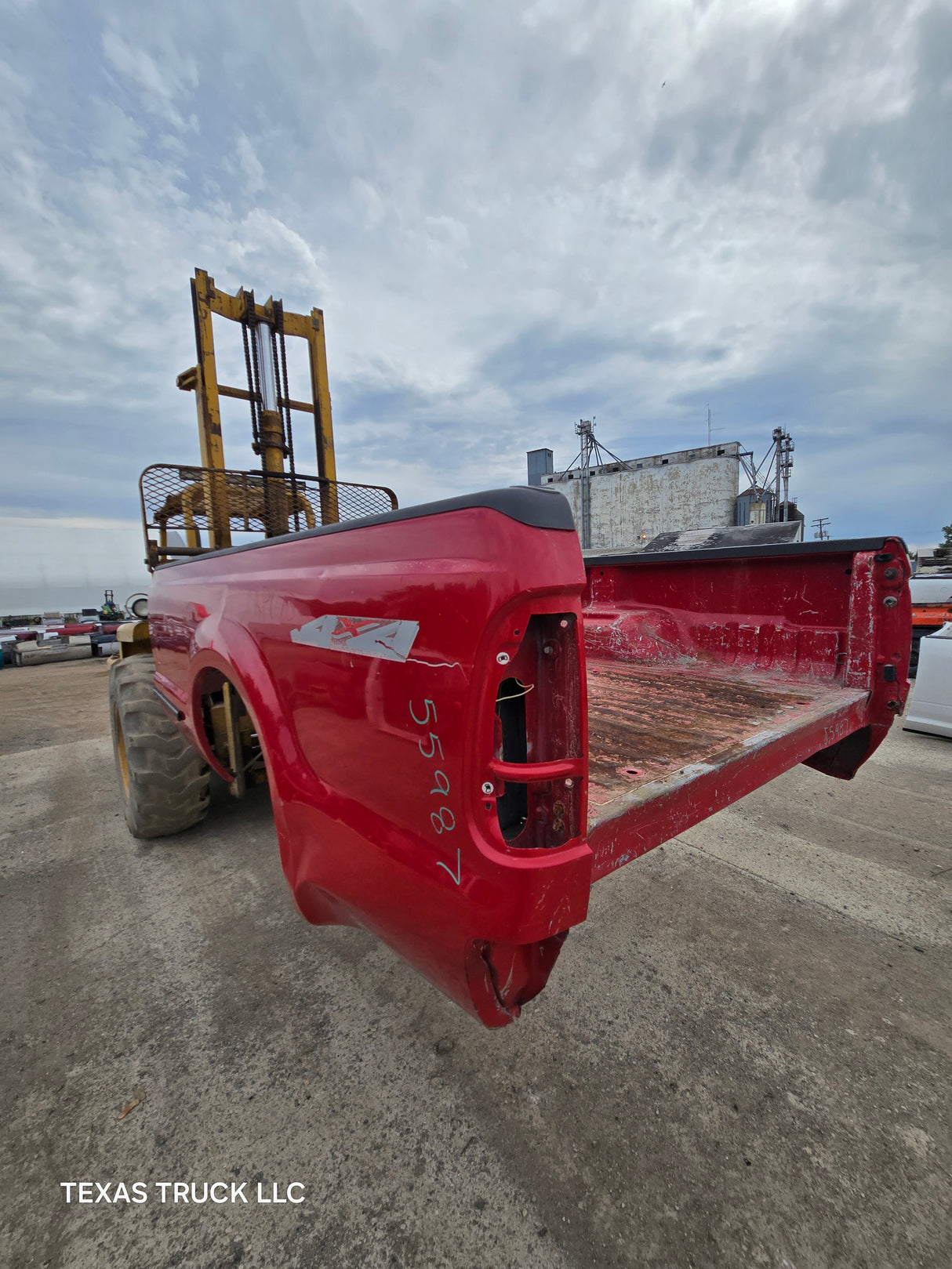 1999-2010 Ford F250 F350 Super Duty 8' Long Truck Bed - Red