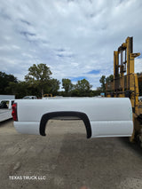 1999-2007 Chevrolet Silverado / GMC Sierra 1500 2500 3500 HD 8' Long Bed Truck Bed - Summit White