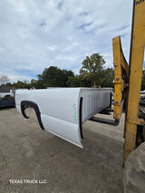 1999-2007 Chevrolet Silverado / GMC Sierra 1500 2500 3500 HD 8' Long Bed Truck Bed - Summit White