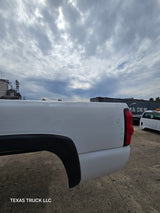 1999-2007 Chevrolet Silverado / GMC Sierra 1500 2500 3500 HD 8' Long Bed Truck Bed - Summit White