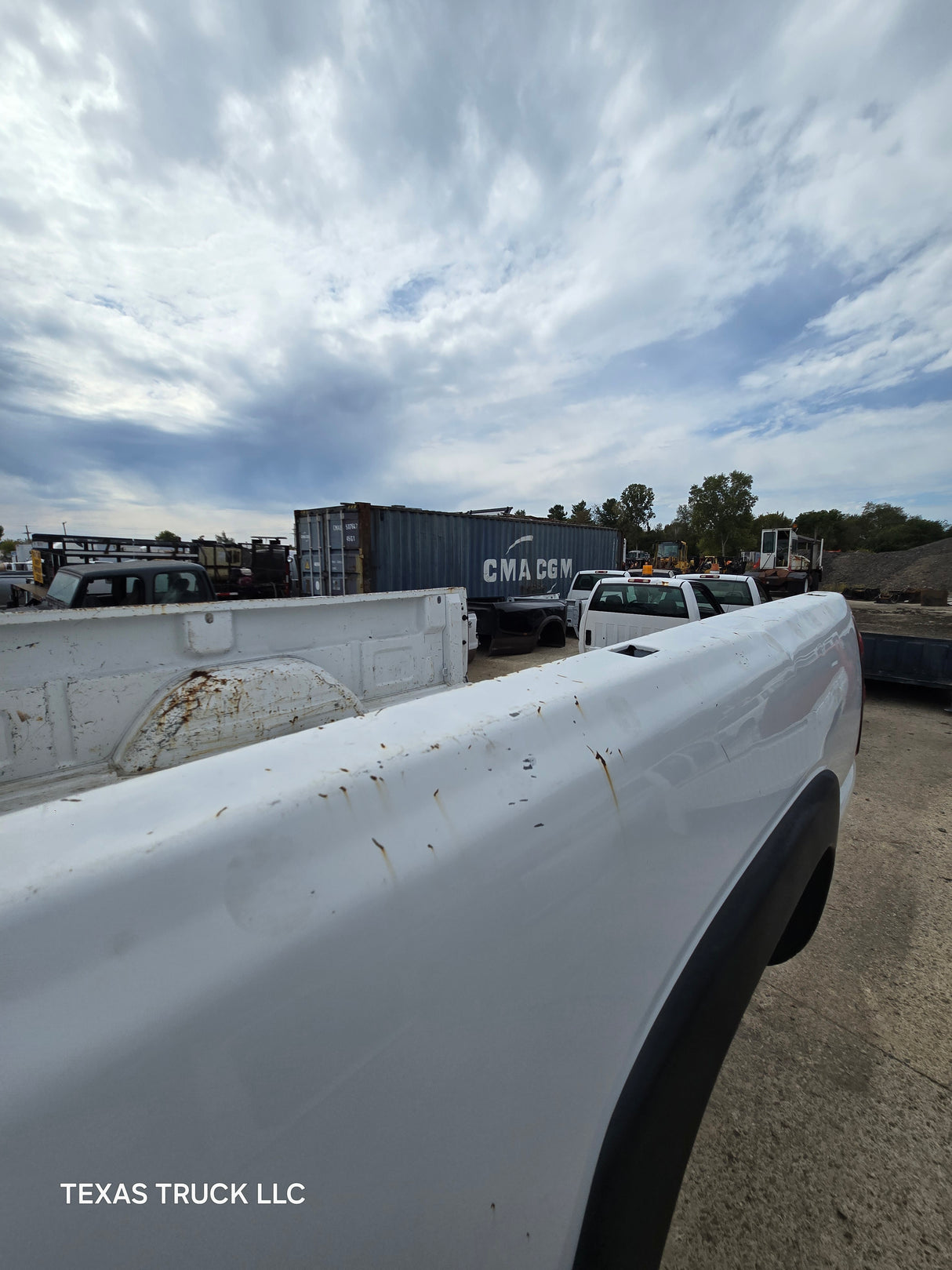 1999-2007 Chevrolet Silverado / GMC Sierra 1500 2500 3500 HD 8' Long Bed Truck Bed - Summit White