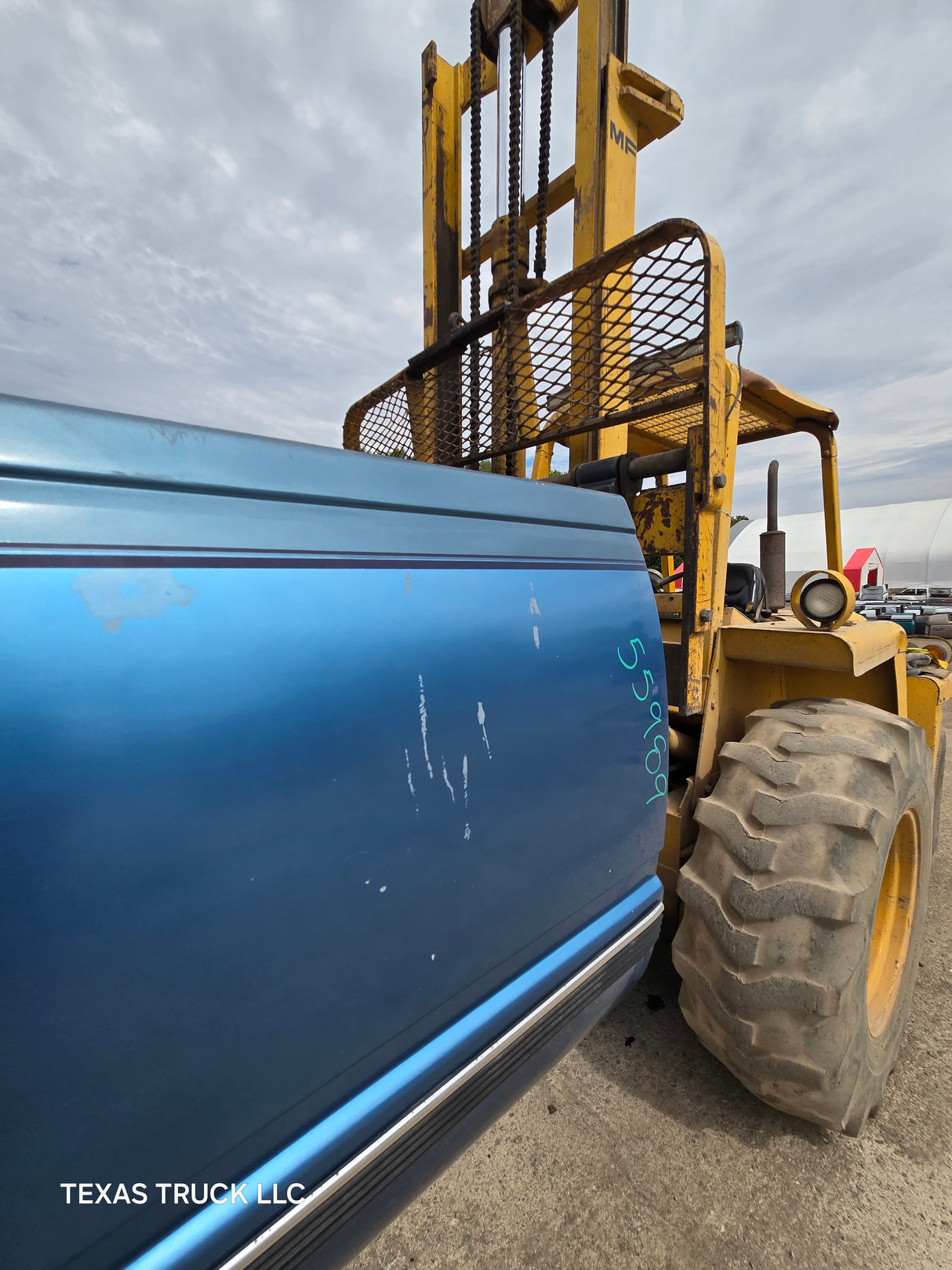 1988-1998 Chevrolet Silverado / GMC Sierra 1500 2500 3500 OBS 8' Long Truck Bed - Blue