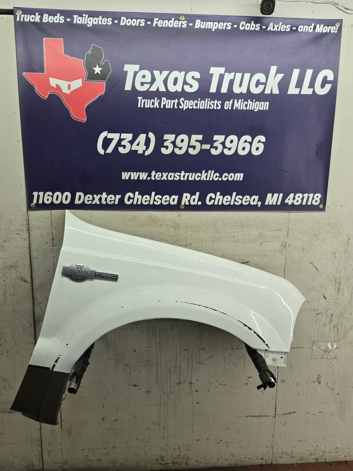 1999-2007 Ford Super Duty RH Passenger Side Front Fender F250 F350 F450 F550 Excursion