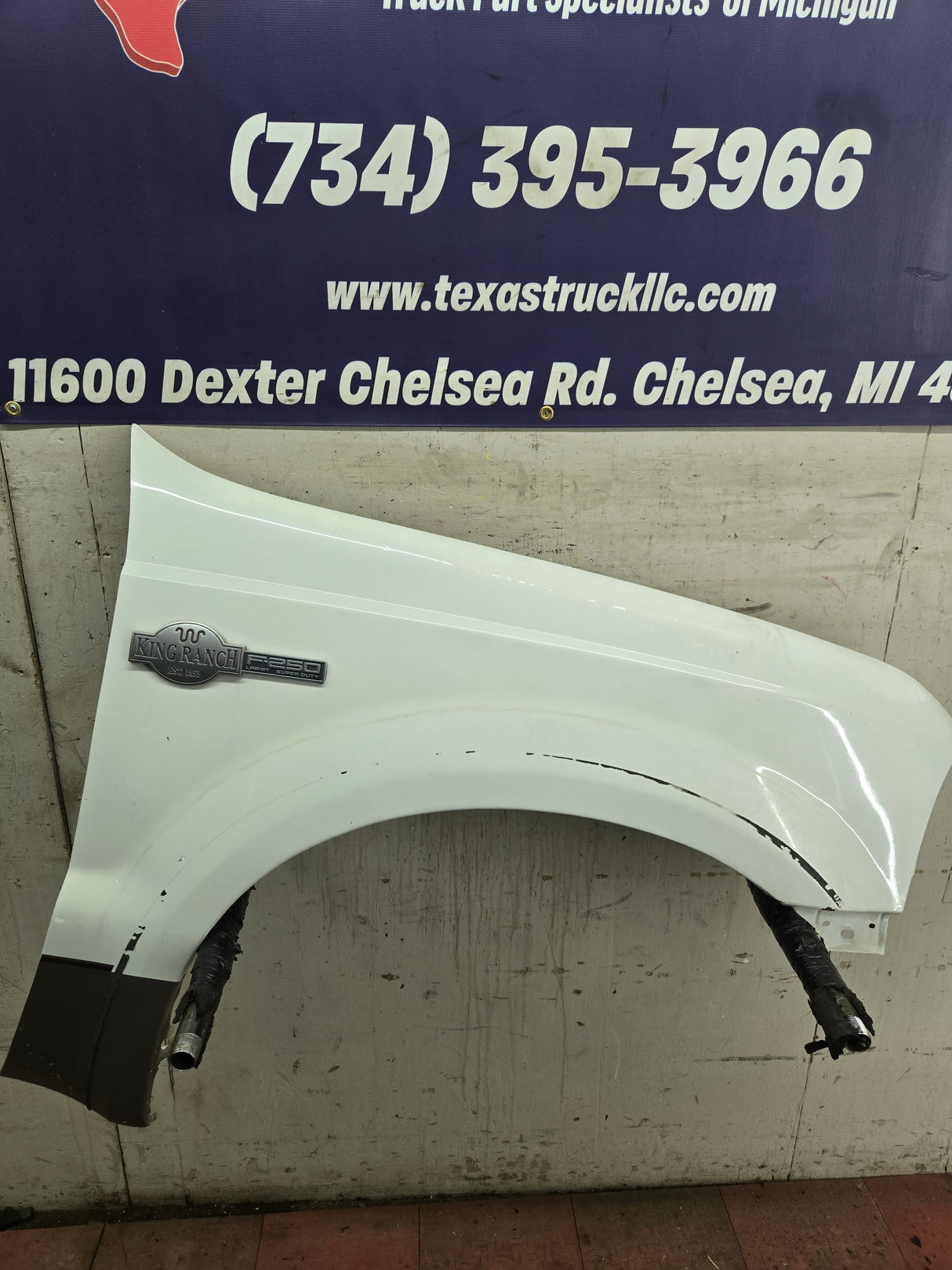 1999-2007 Ford Super Duty RH Passenger Side Front Fender F250 F350 F450 F550 Excursion