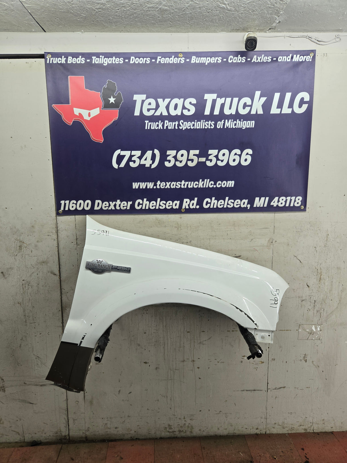1999-2007 Ford Super Duty RH Passenger Side Front Fender F250 F350 F450 F550 Excursion