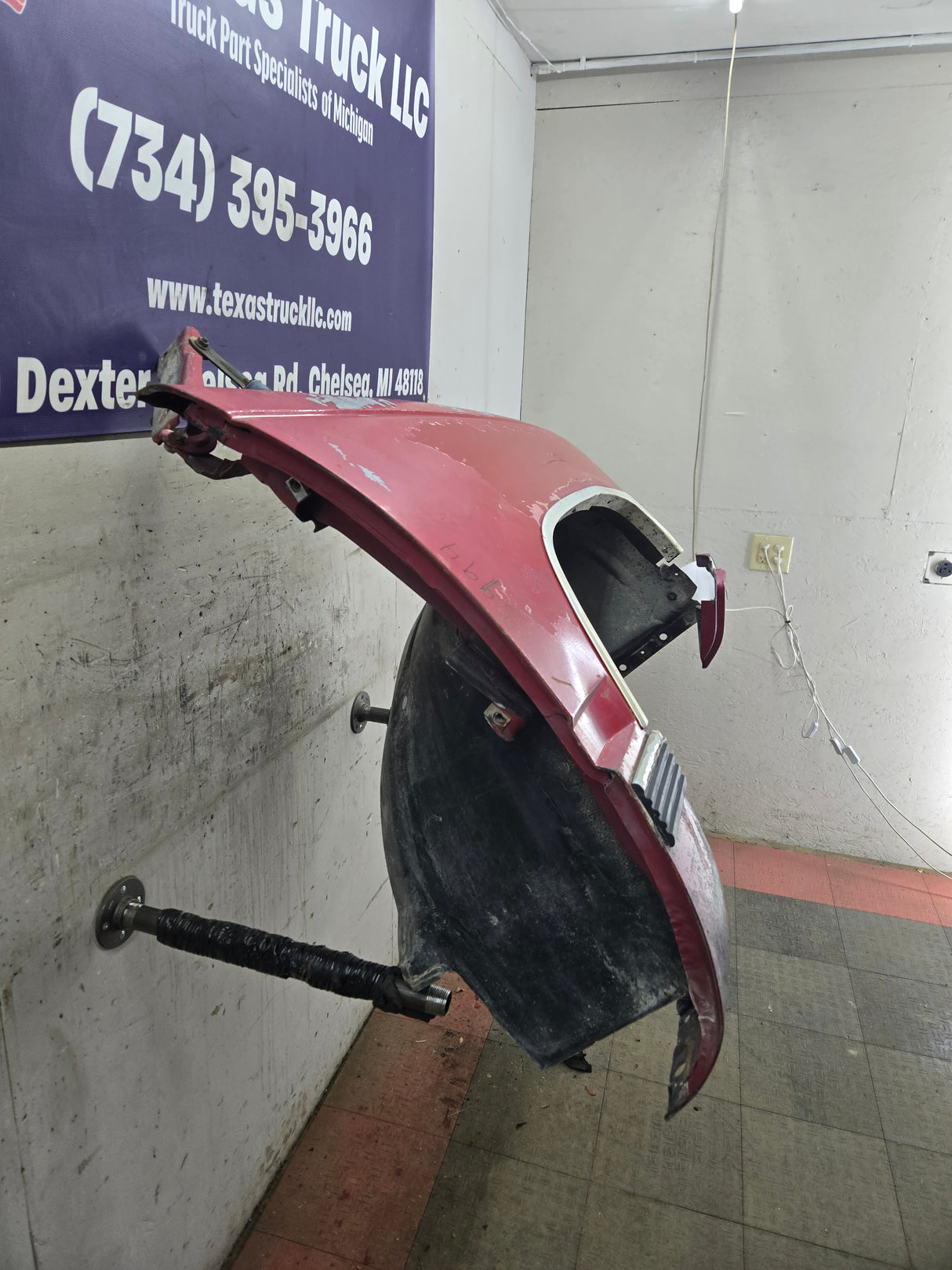 1988-1998 Chevrolet / GMC 1500 2500 3500 Right Hand Passenger Side Front Fender - Red