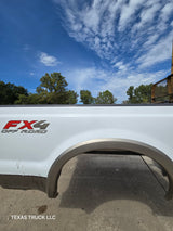 1999-2010 Ford Super Duty F250 F350 6' 9" Short Truck Bed - White & Tan