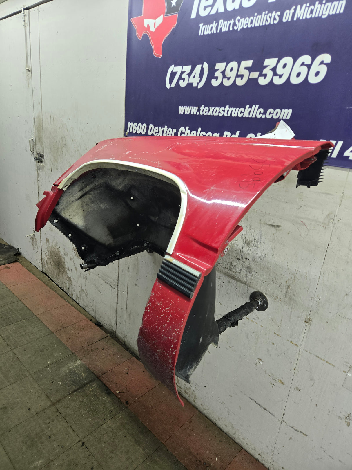 1988-1998 Chevrolet / GMC 1500 2500 3500 Left Hand Driver Side Front Fender - Red