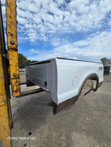 1999-2010 Ford Super Duty F250 F350 6' 9" Short Truck Bed - White & Tan