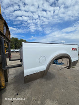 1999-2010 Ford Super Duty F250 F350 6' 9" Short Truck Bed - White & Tan