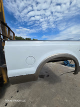 1999-2010 Ford Super Duty F250 F350 6' 9" Short Truck Bed - White & Tan