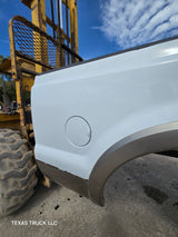 1999-2010 Ford Super Duty F250 F350 6' 9" Short Truck Bed - White & Tan