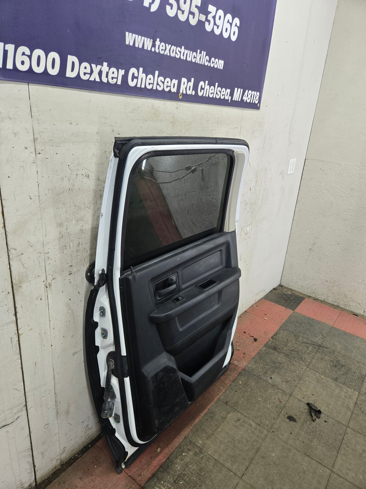 2009-2018 Dodge Ram 4th Gen Passenger Side Rear CREW Cab Door 1500 2500 3500 4500 5500 - White