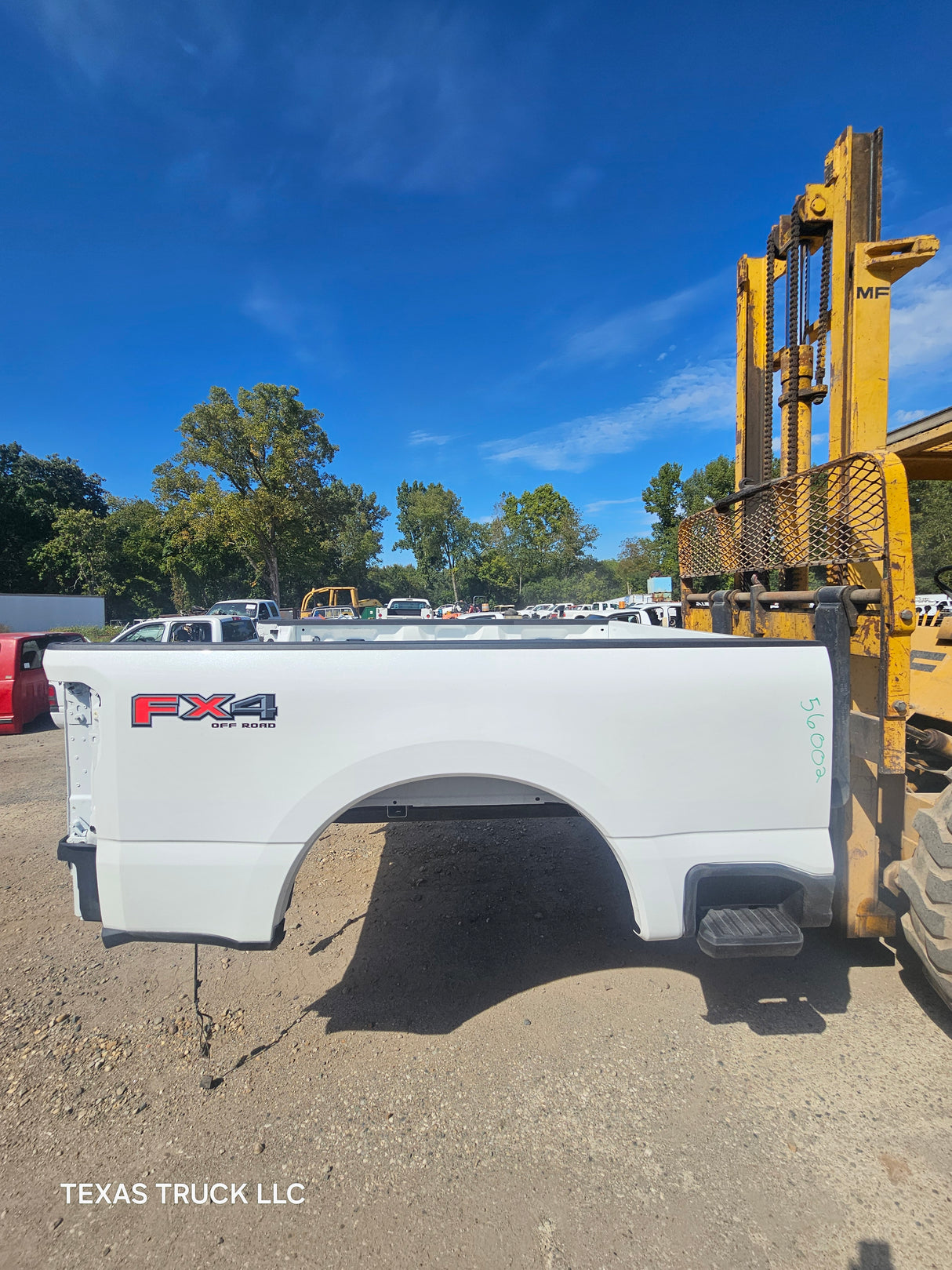 2023-2025 Ford F250 F350 Super Duty 6' 9" Short Truck Bed - Oxford White