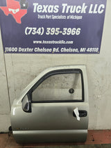 1999-2006 Chevrolet Silverado / GMC Sierra 1500 2500 3500 HD Driver Side Front Door LH - Pewter Metallic