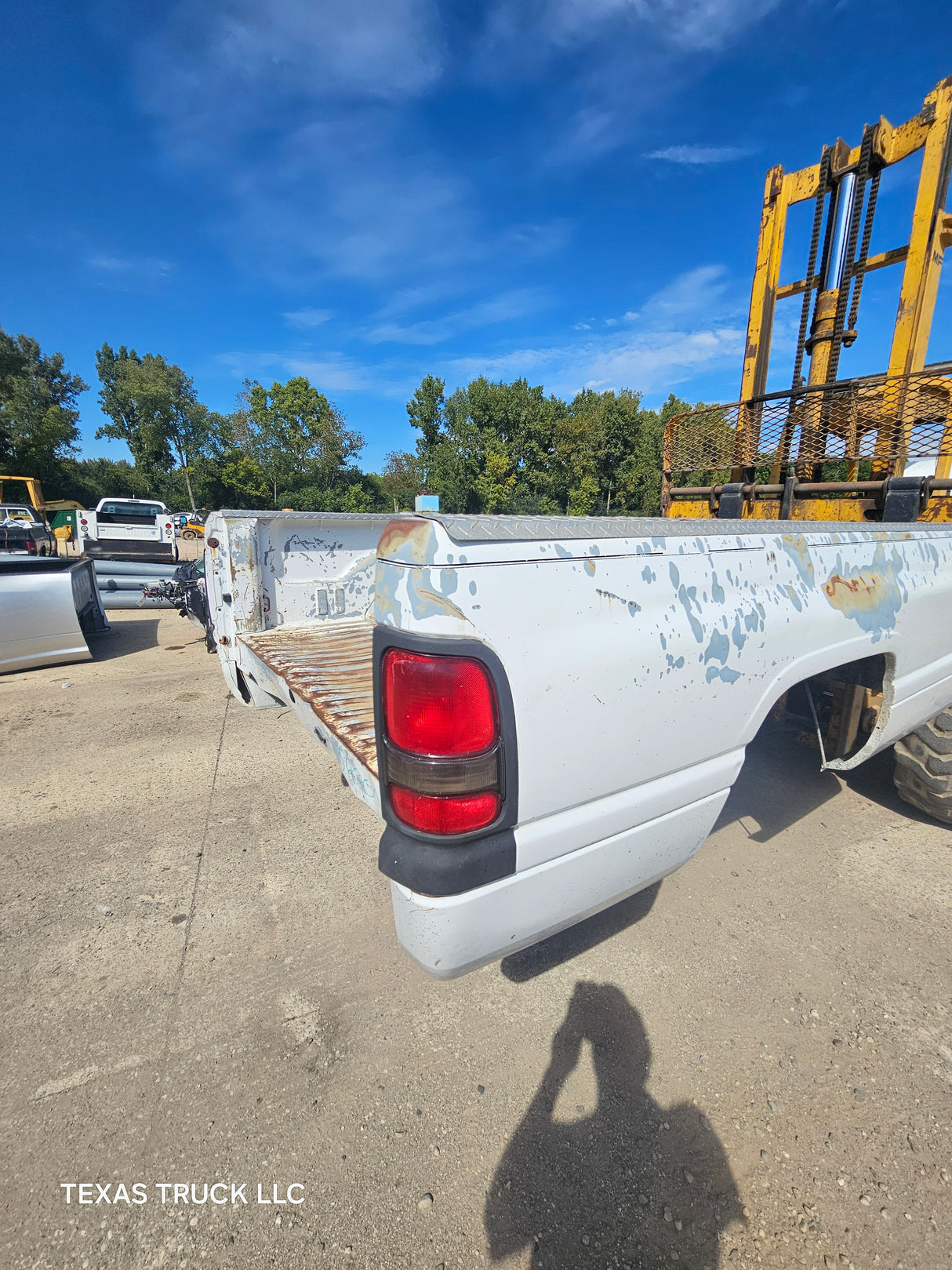 1994-2002 Dodge Ram 1500 2500 3500 2nd Gen 8' Long Truck Bed - White